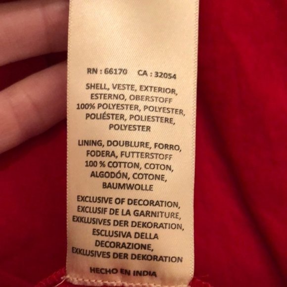 Anthropologie Maeve Red Tunic - Picture 9 of 9